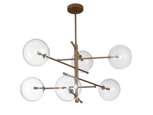 ESTRO - Metal chandelier _ Metal Lux